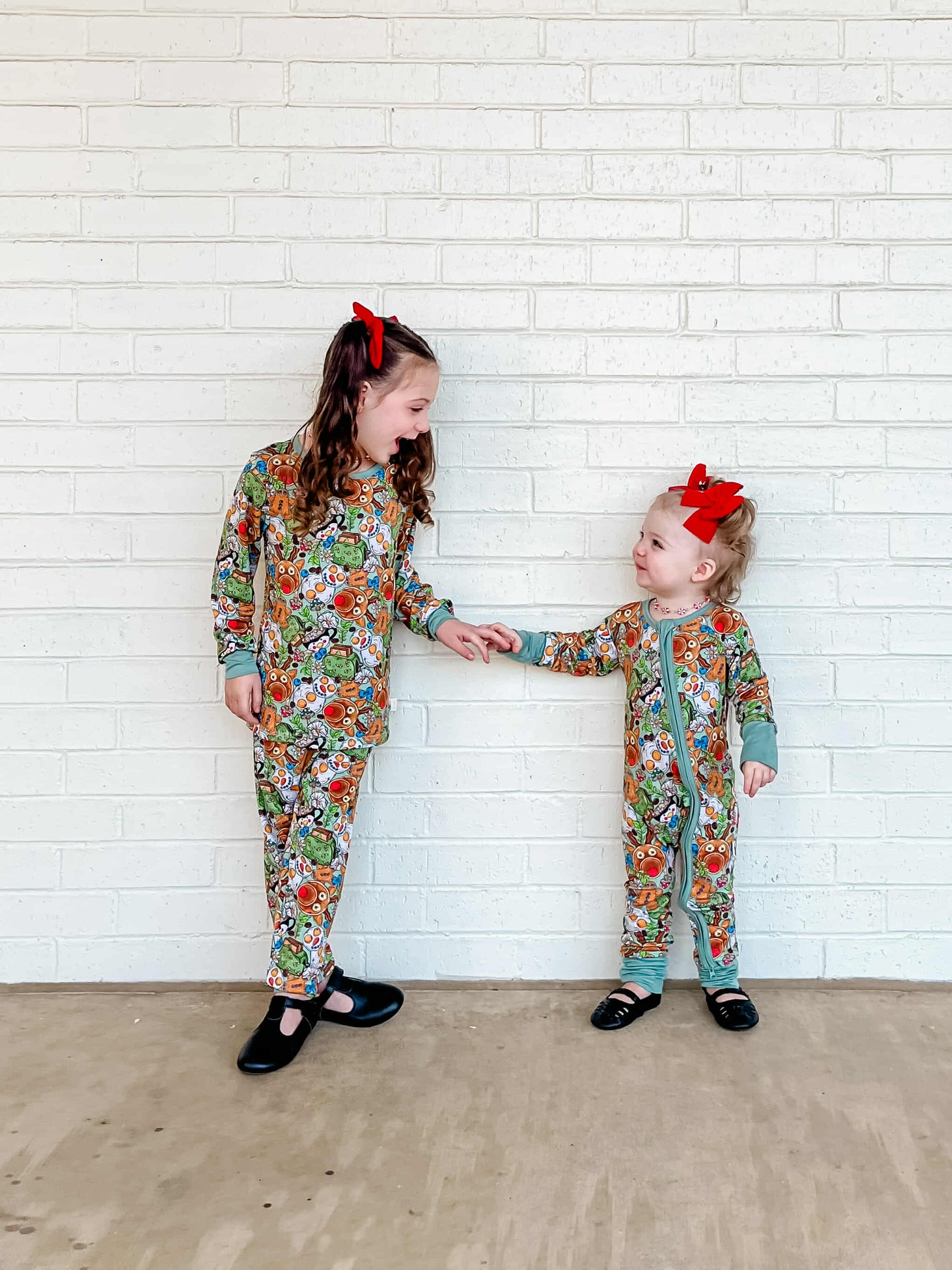 Cottagecore Brekkie Bamboo Baby two piece Pajamas (RTS)
